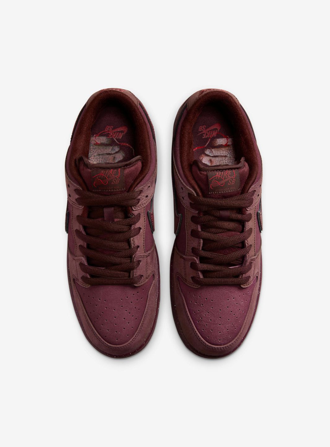Nike SB Dunk Low City of Love Burgundy Crush、NIKE、Cacoeks