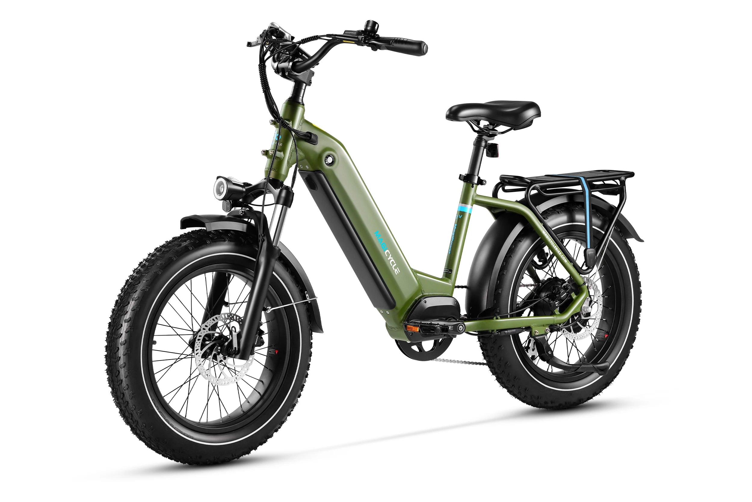 Magicycle Ocelot Pro Long Range Step-Thru Fat Tire Electric Bike、mySite、bearsvspackers