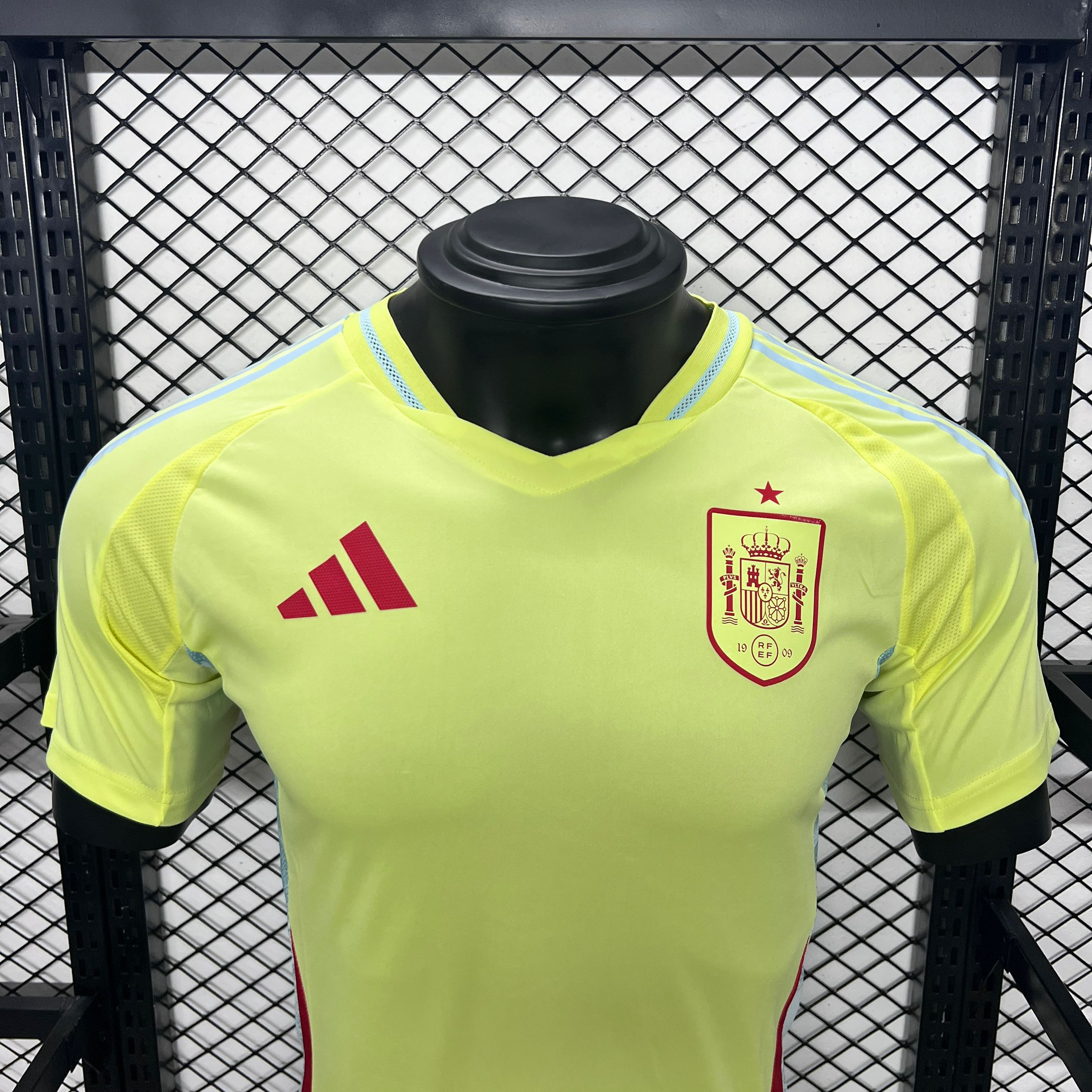 JerseysGala.com | Spain 2024 Away Stadium Jersey - Player Version -Customize Name, Number and Patch | Worldwide Shipping