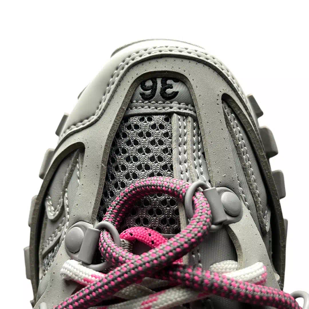 Balenciaga Track Trail Laces Sneaker in Grey Pink、mysite、Cacoeks