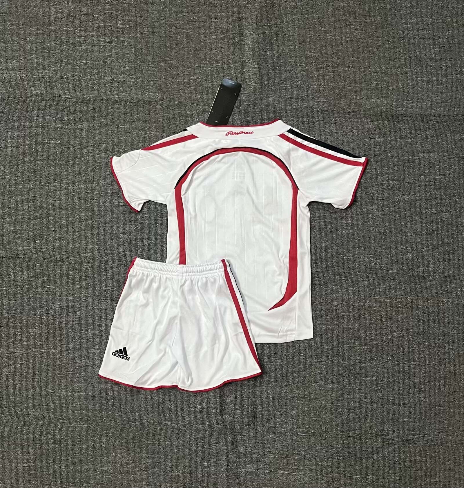 2006/2007 Retro AC Milan Away Soccer Jersey 1:1 Thai Quality Kids Size:football jersey mysite: unitedjerseyfootball 邓江浪:football
