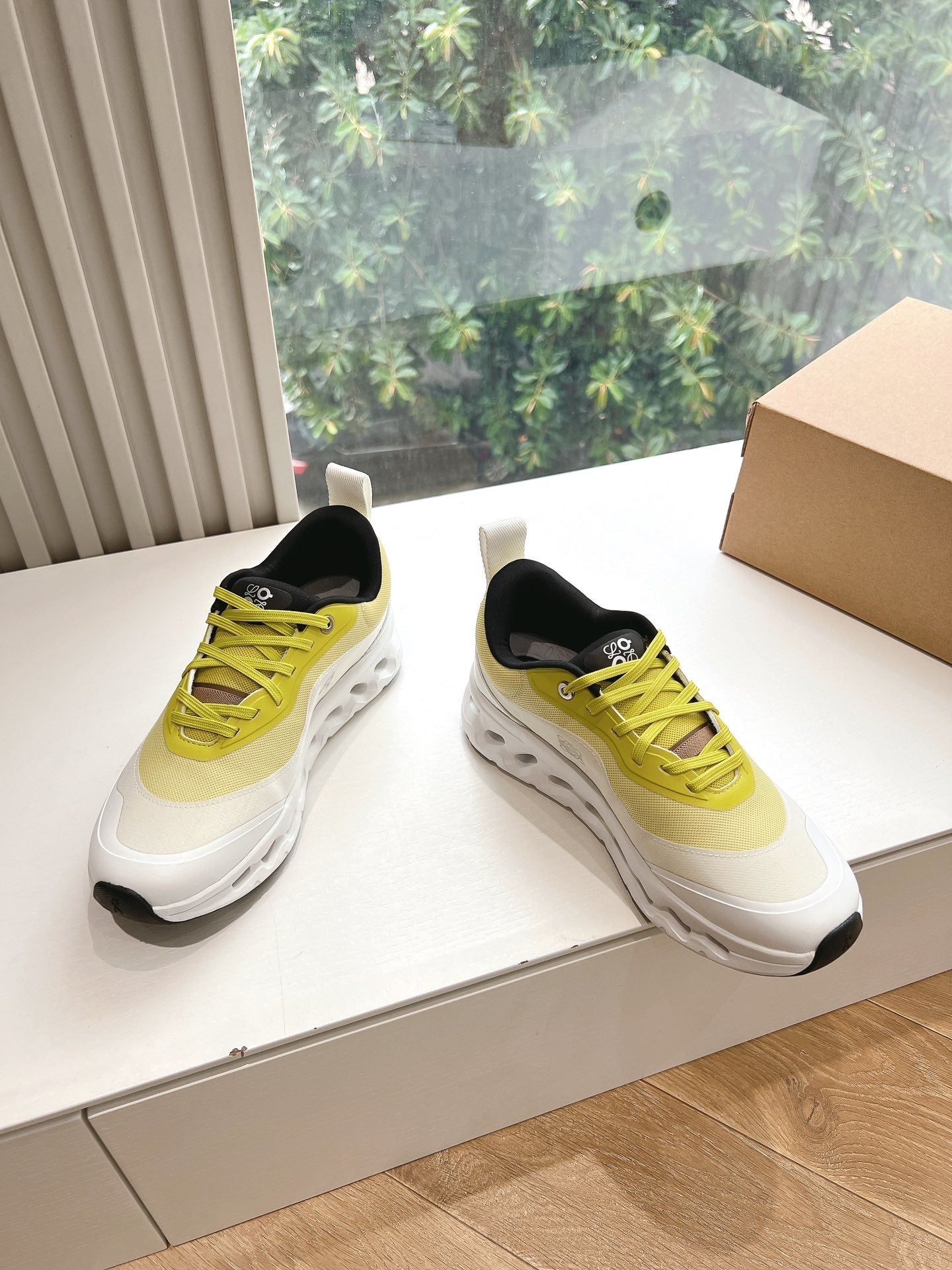 LW CLOUDTILT 2.0 SNEAKER WHITE AND YELLOW POLYESTER、mysite、Cacoeks