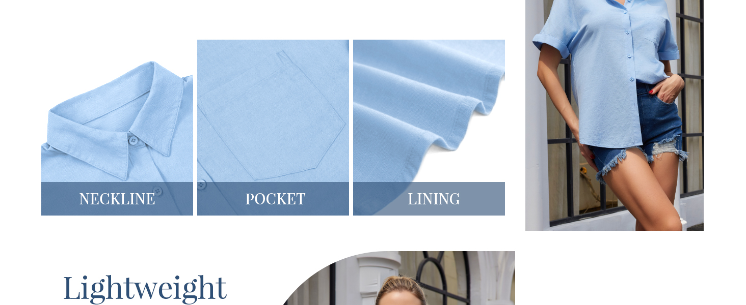 short sleeve shirts for women