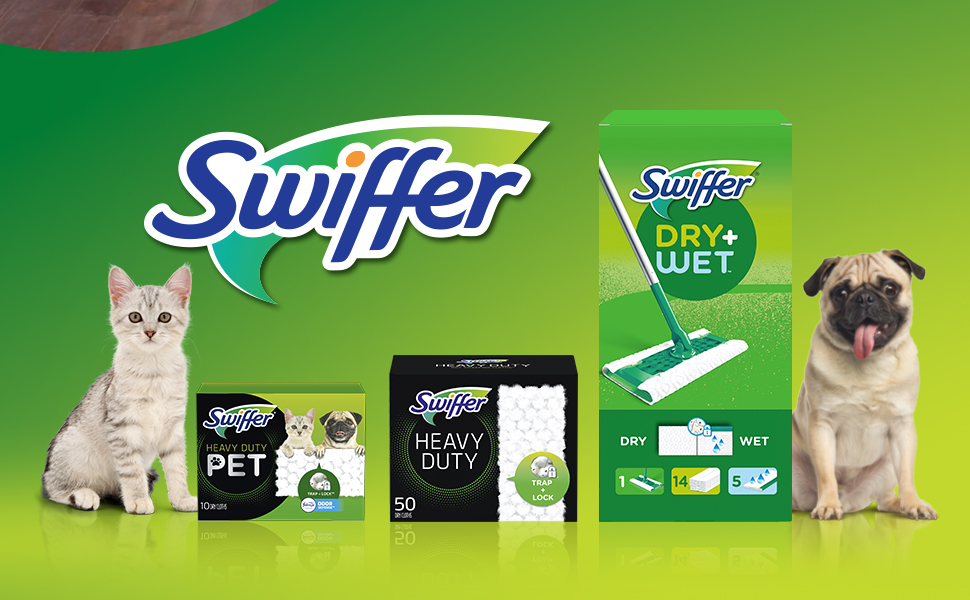 Swiffer Sweeper HD Pet lineup