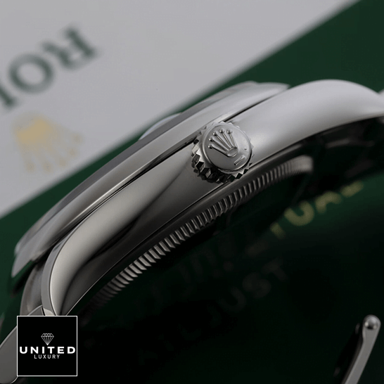Rolex Datejust 115200-0004 Oyster Perpetual replica 6 Rolex Datejust 115200-0004 Steel Silver Replica crown / push button