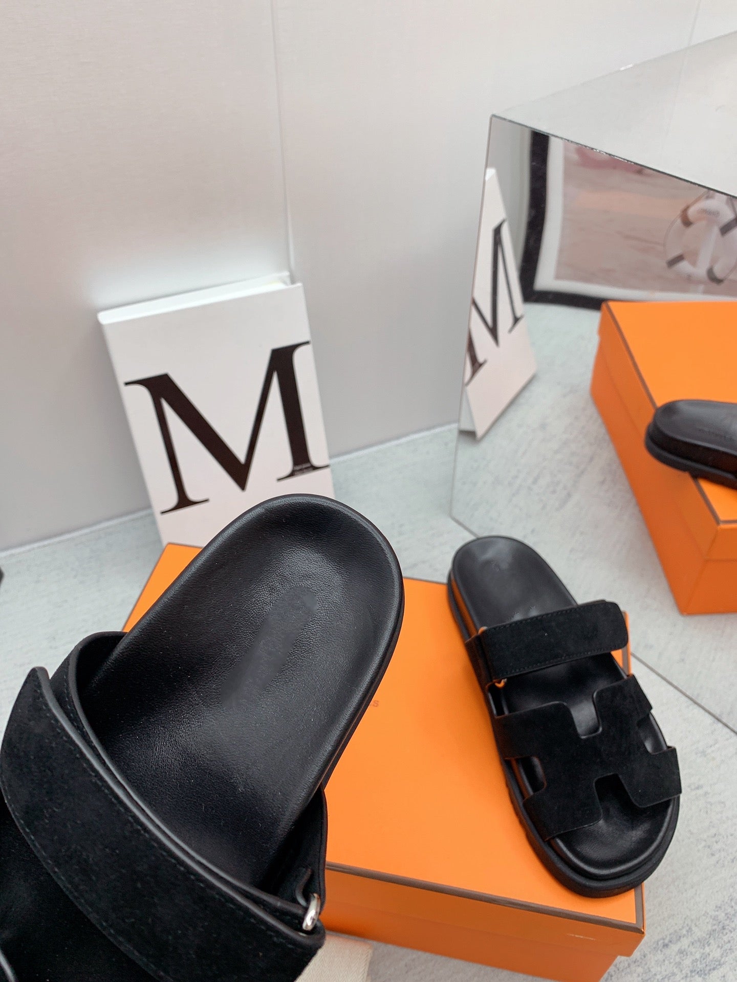 Chypre Sandal Black velvet lining、mysite、Cacoeks