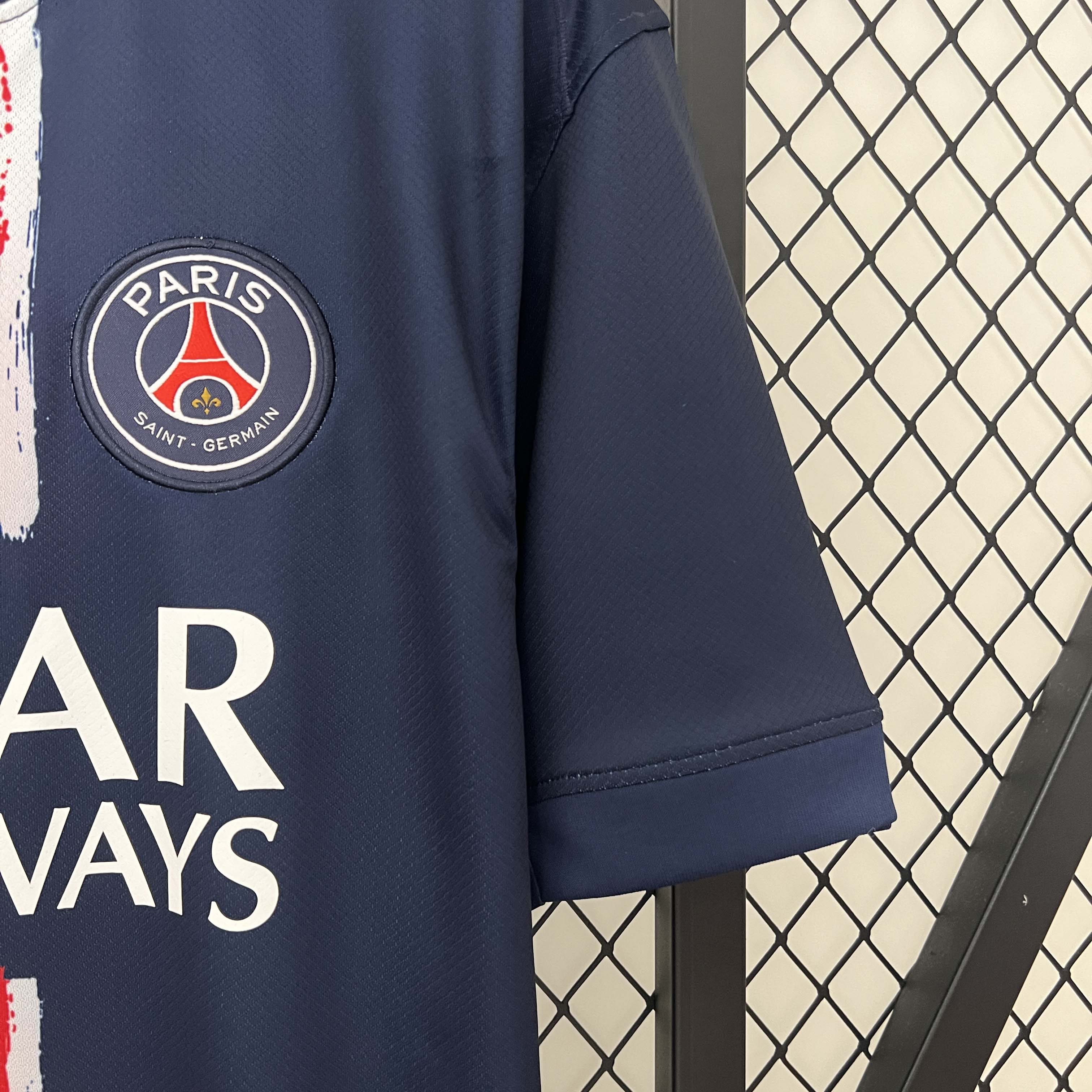 2024/2025 Psg Paris Saint-Germain Home Football Shirt 1:1 Thai Quality:football jersey mysite: unitedjerseyfootball 邓江浪:football