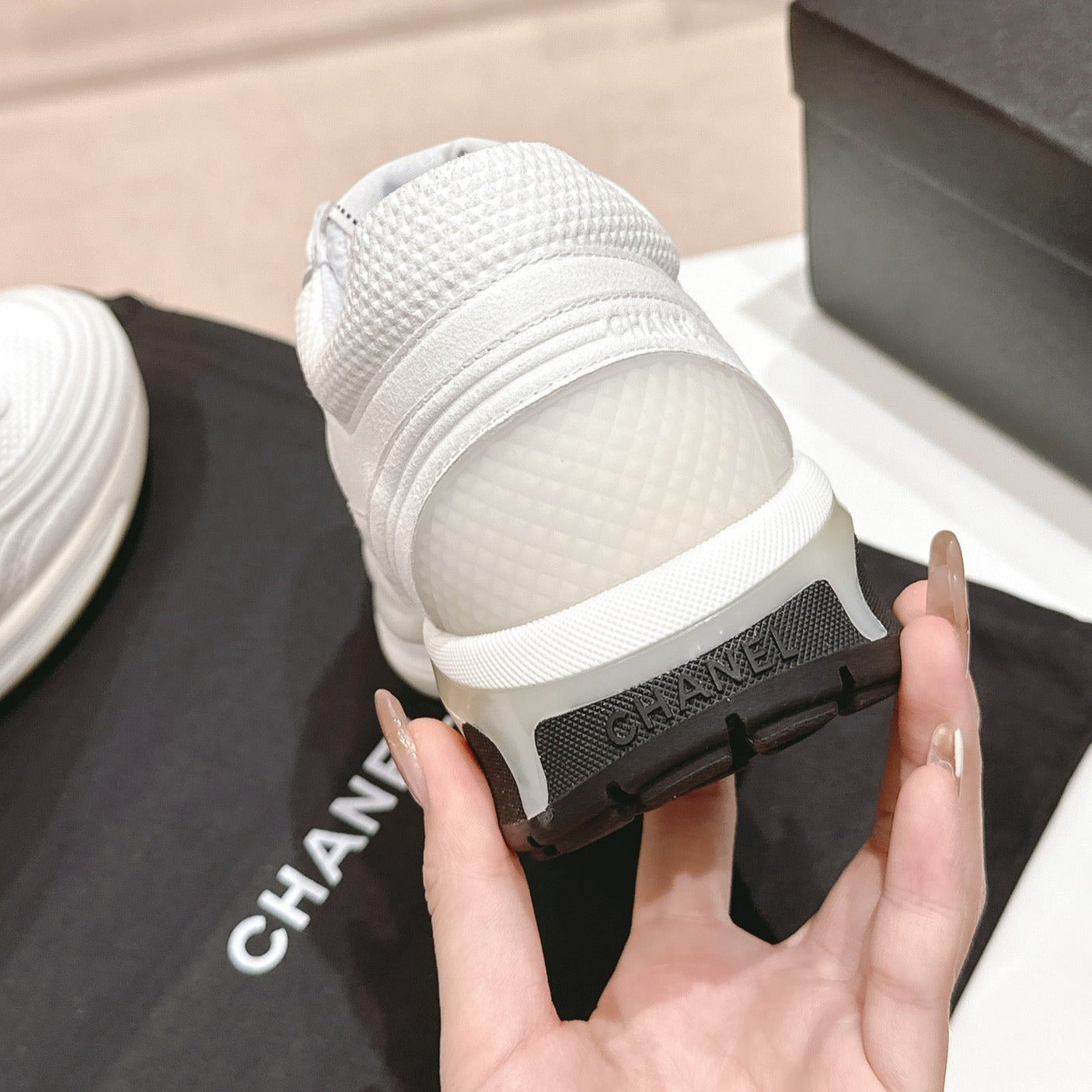 Women's White Sneaker Breathable mesh、mysite、Cacoeks