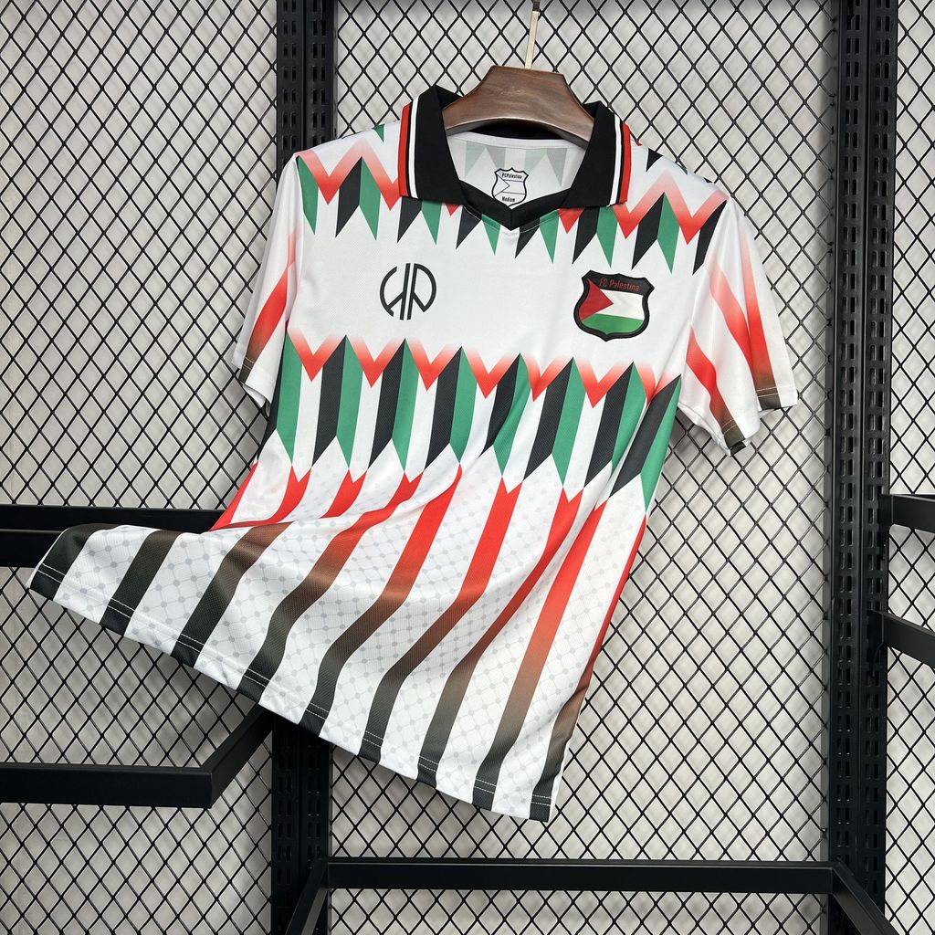 GlobeJersey-Retro Club Deportivo Palestino X Hypepeace White Throwback Jersey