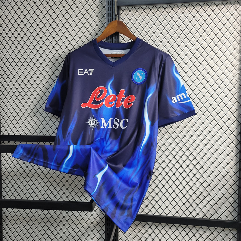 Higojerseys-SSC Napoli 21-22 Third Jersey - Fans Version