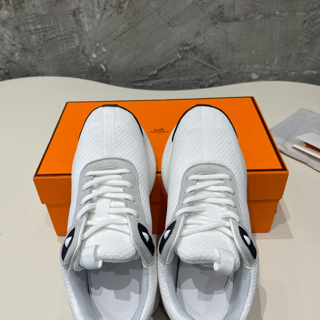 HEROS SNEAKERS WHITE MIX BLACK GOATSKIN、mysite、Cacoeks