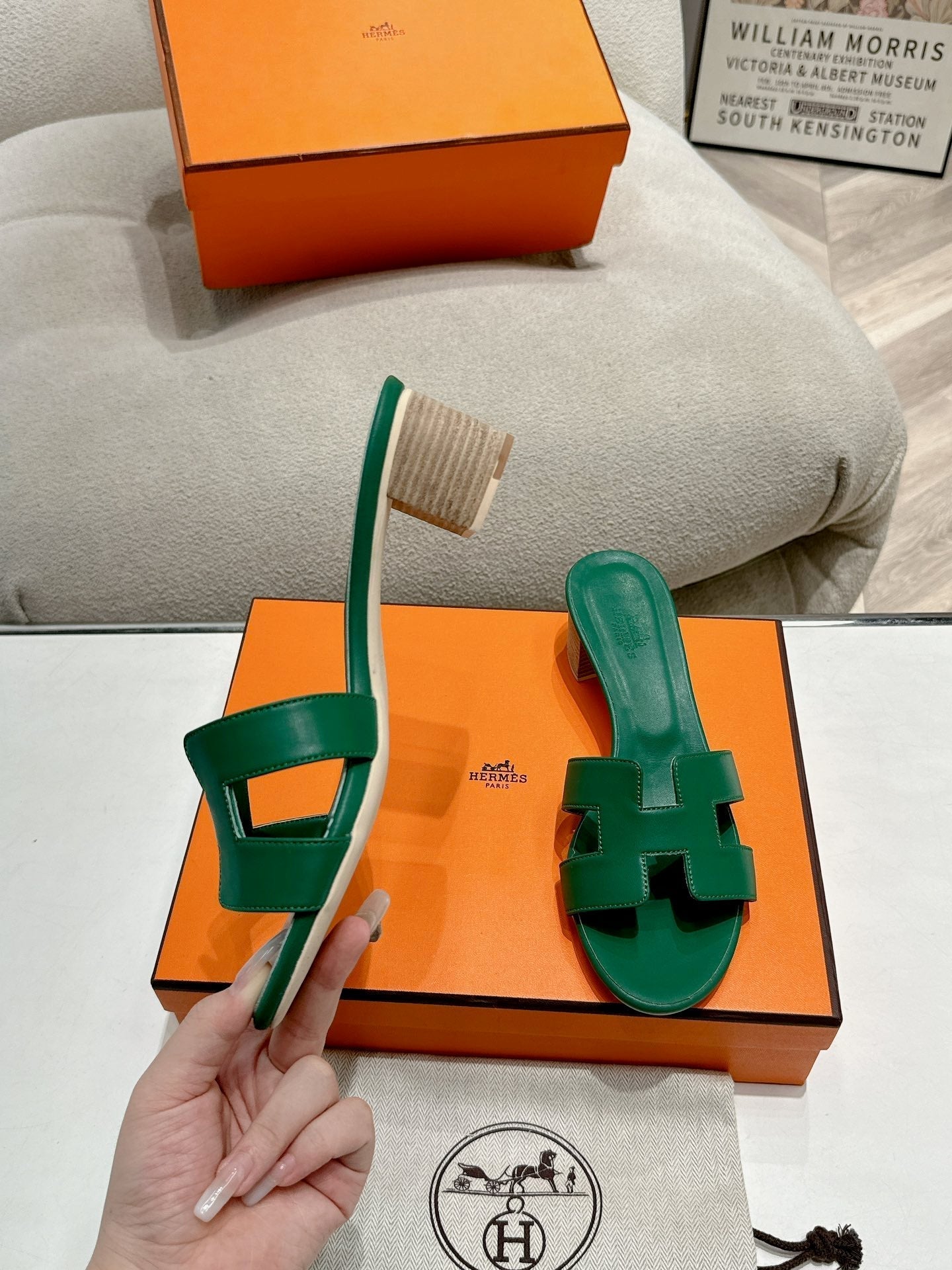 0ASIS SANDAL DARK GREEN CALFSKIN CLASSIC、mysite、Cacoeks