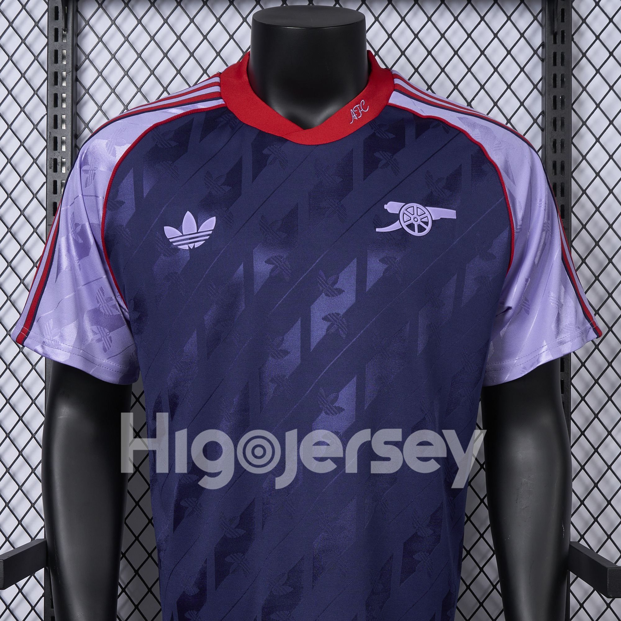 Higojerseys-Arsenal 24-25 Originals LFSTLR Purple Jersey - Player Version