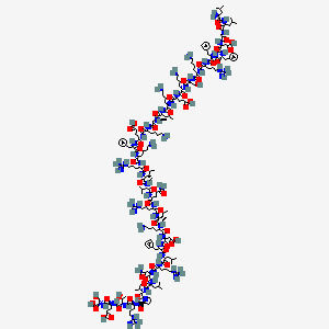 LL-37 5mg chemical structure depiction 