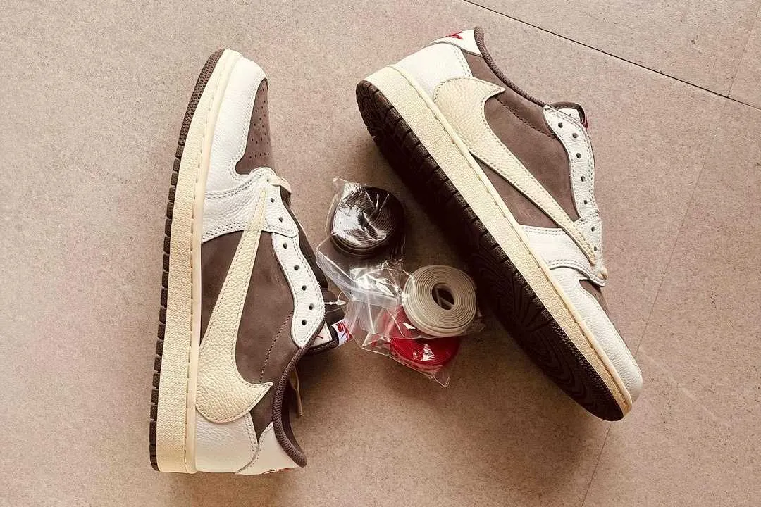 【リーク】Travis Scott × Nike Air Jordan 1 Low "Reverse Mocha" 抽選/定価/販売店舗まとめ 15枚目