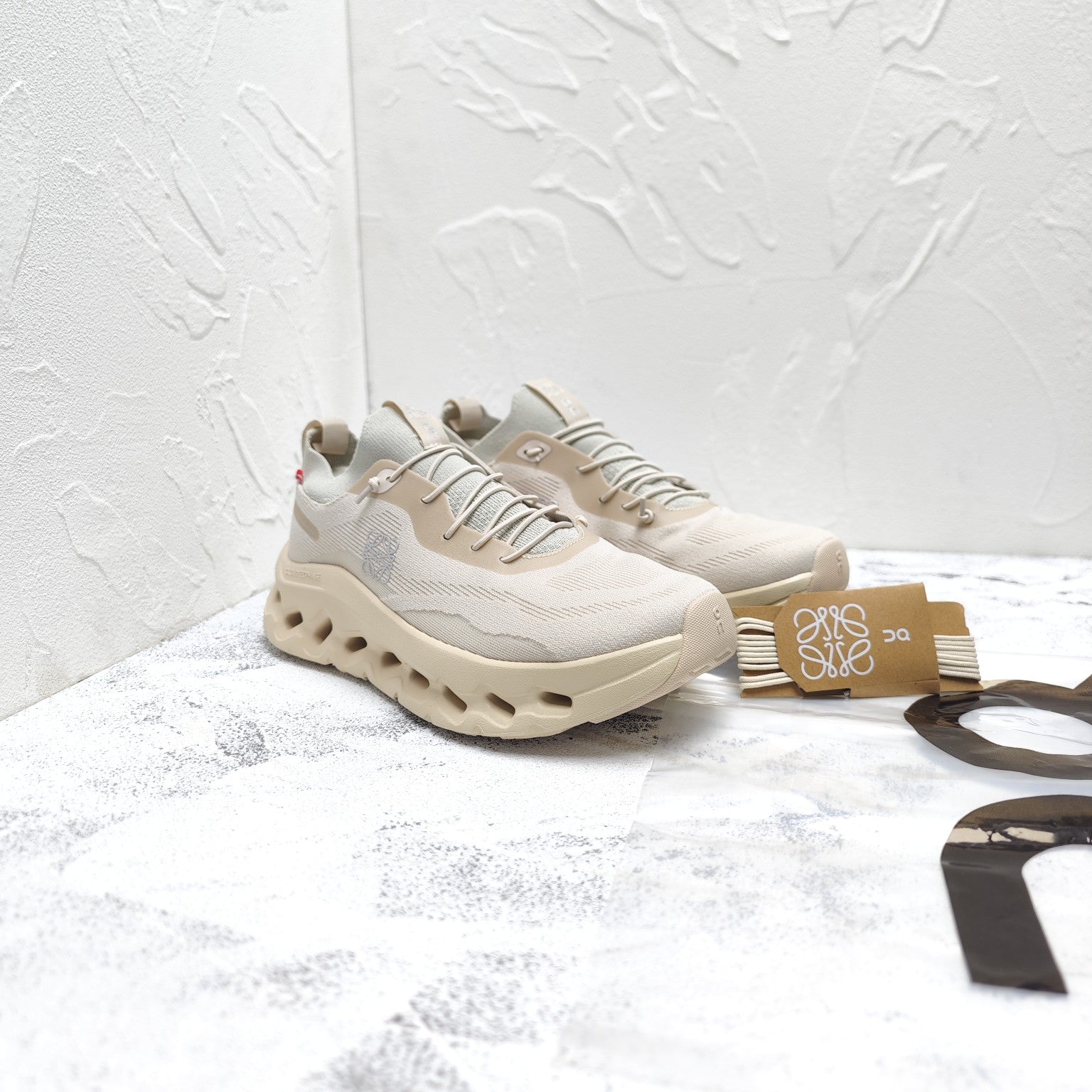 CLOUDTILT SNEAKER IN PALE GRAY RECYCLED POLYESTER、mysite、Cacoeks
