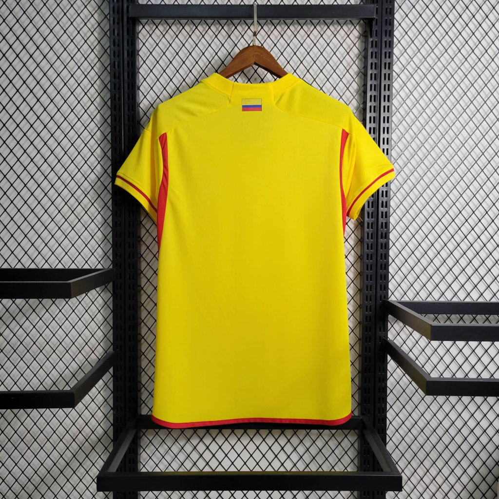 ManixJersey.com | Colombia 2022 Home Stadium Jersey - Fans Version -Customize Name, Number and Patch | Worldwide Shipping
