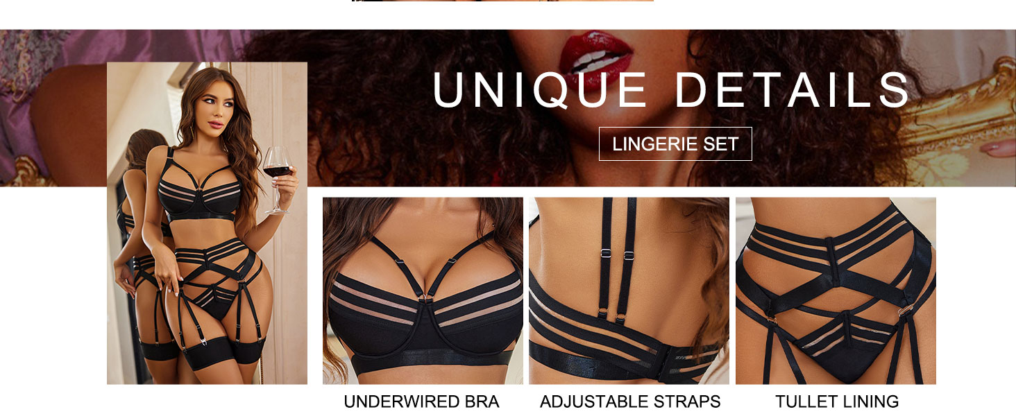 black lingerie for women