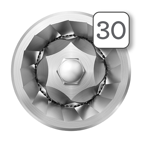 Baratza European Precision Burrs with 30 grind settings