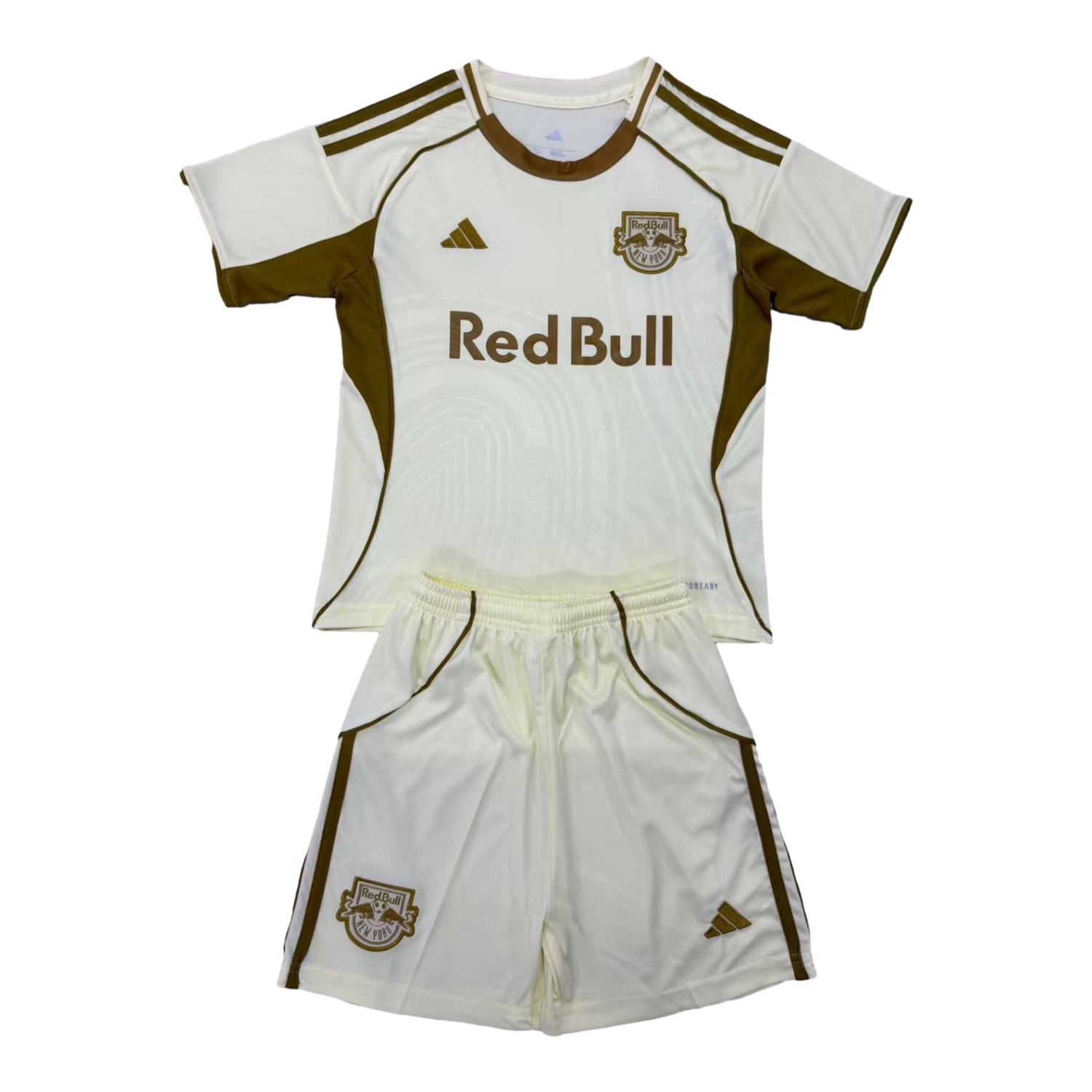 UltraTrikot-New York Red Bulls 25-26 Light Yellow Pre-Match Training Men's Adult Jersey Set - Fans Version