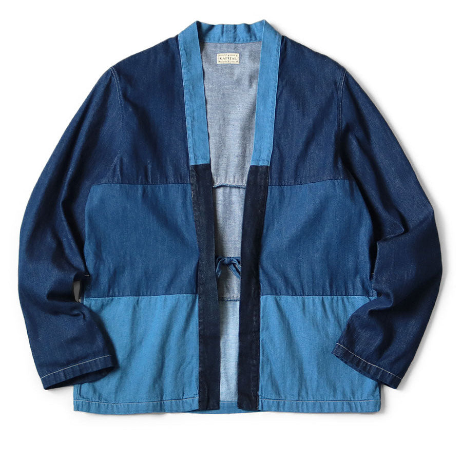 KAPITAL 8oz Denim 4TONE KAKASHI Shirt  EK-758LSA 