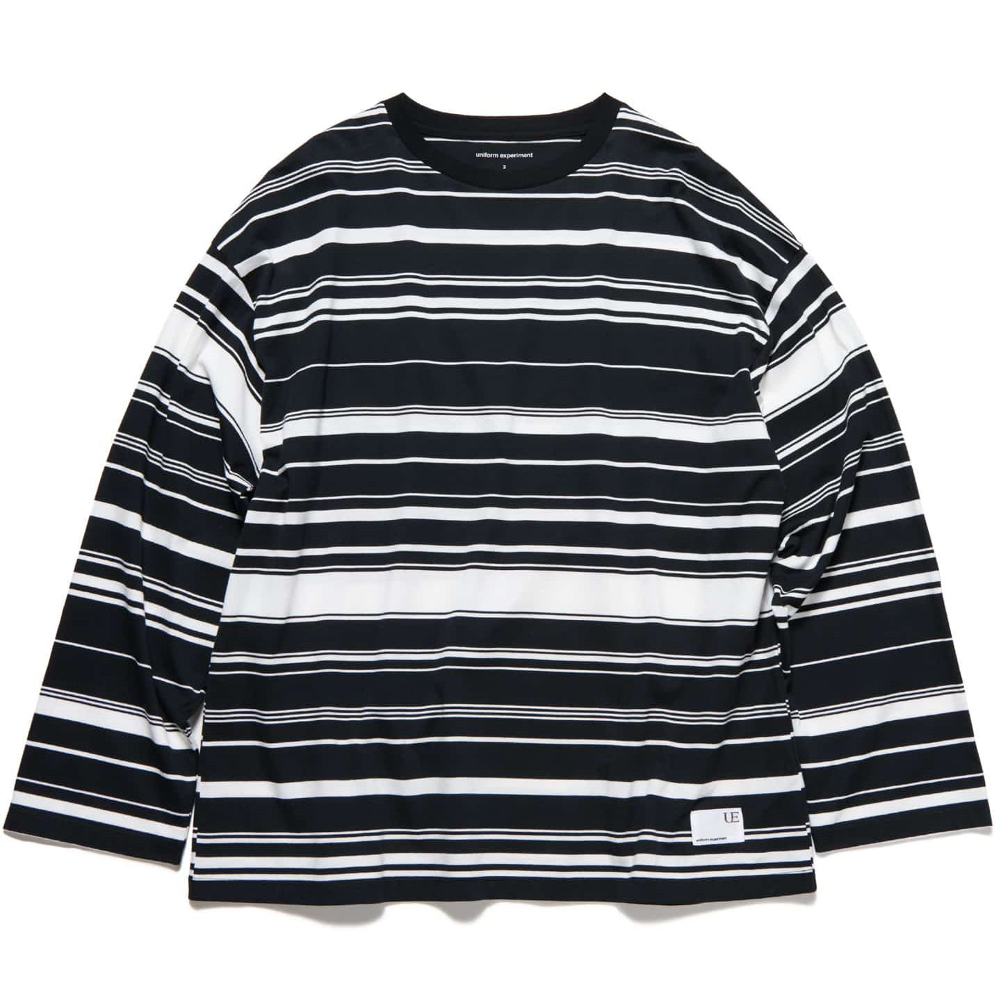 uniform experiment 25S/S BORDER LOOSE L/S TEE  UE-250033 