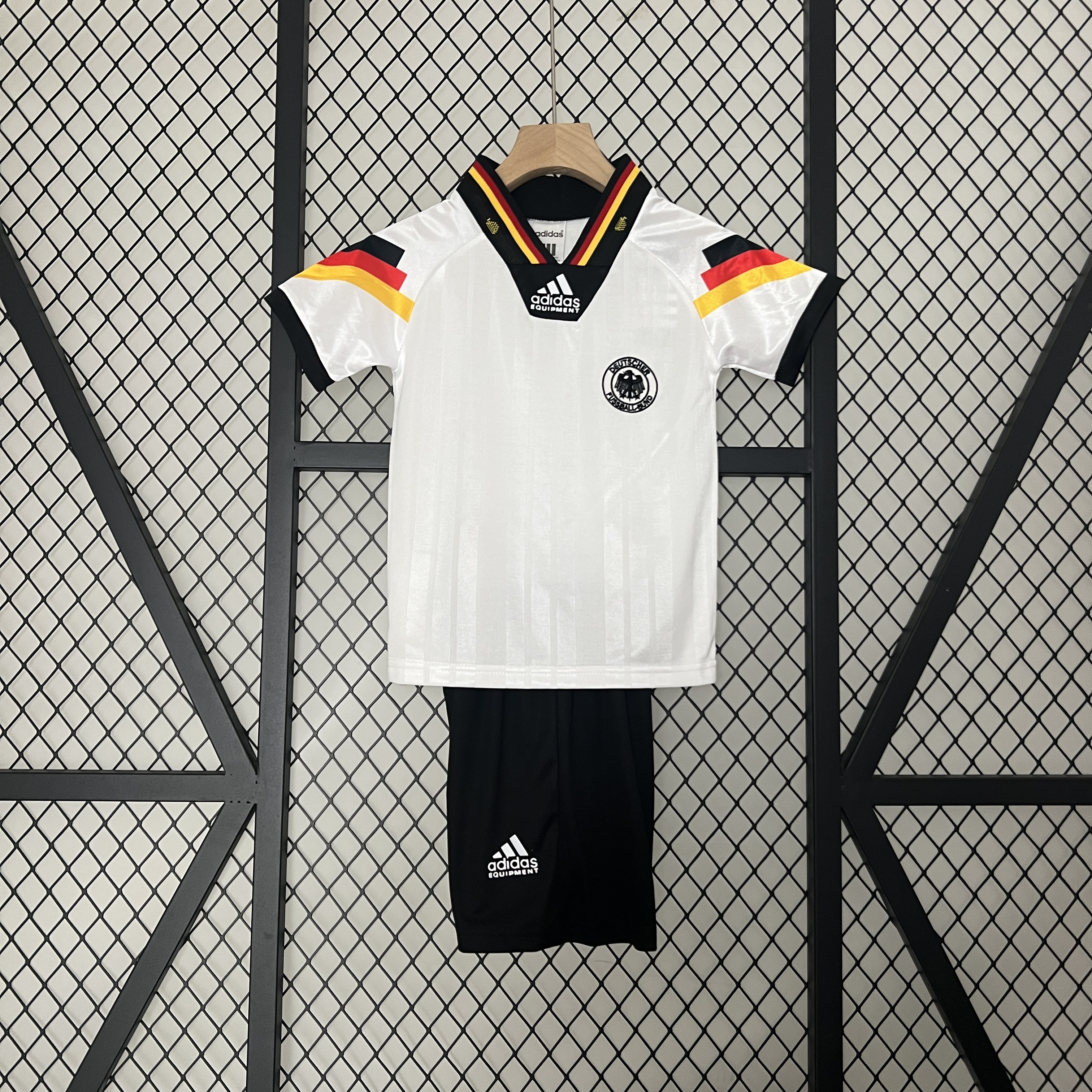 SIUjerseys-Retro Germany 1992 Home Stadium Kids Kit