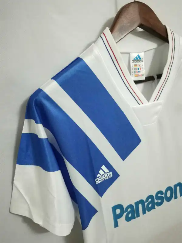 92-93 Marseille Home soccer jersey - Retro version: Ajax 24-25 Home Stadium Jersey - Fans Version mysite: Adidas luxuryfootballshirts.com: https://www.luxuryfootballshirts.com/