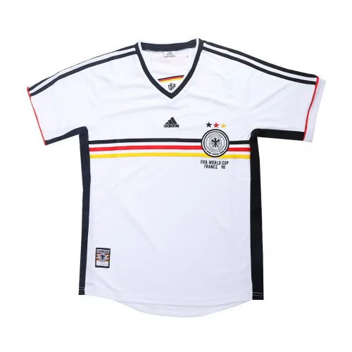 1998 Germany Home soccer jersey-Retro version: Ajax 24-25 Home Stadium Jersey - Fans Version mysite: Adidas luxuryfootballshirts.com: https://www.luxuryfootballshirts.com/