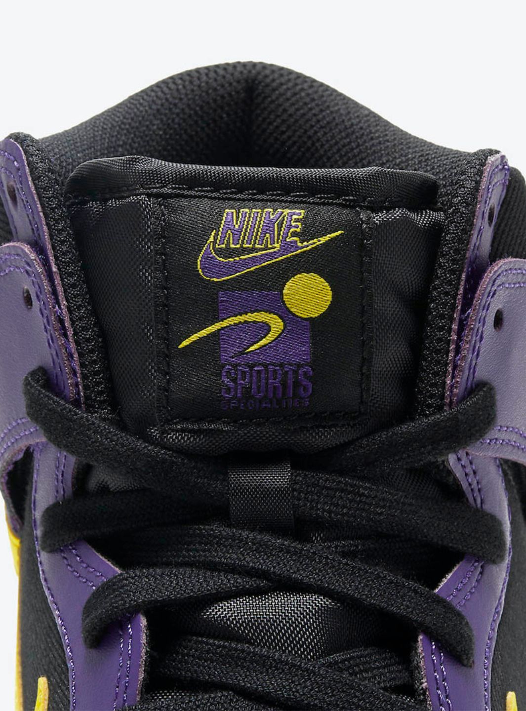 Nike Dunk High EMB Lakers、NIKE、Cacoeks