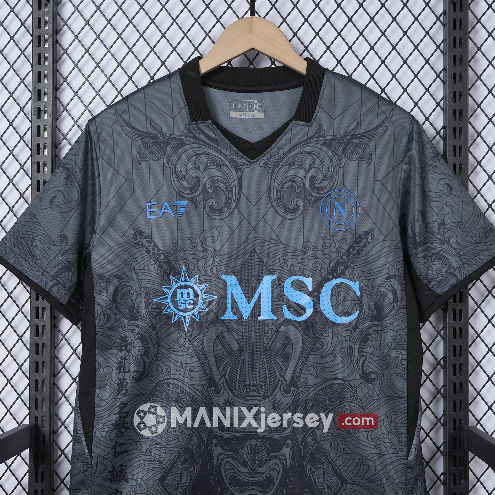 ManixJersey.com | Napoli 24-25 Third Jersey - Fans Version -Customize Name, Number and Patch | Worldwide Shipping
