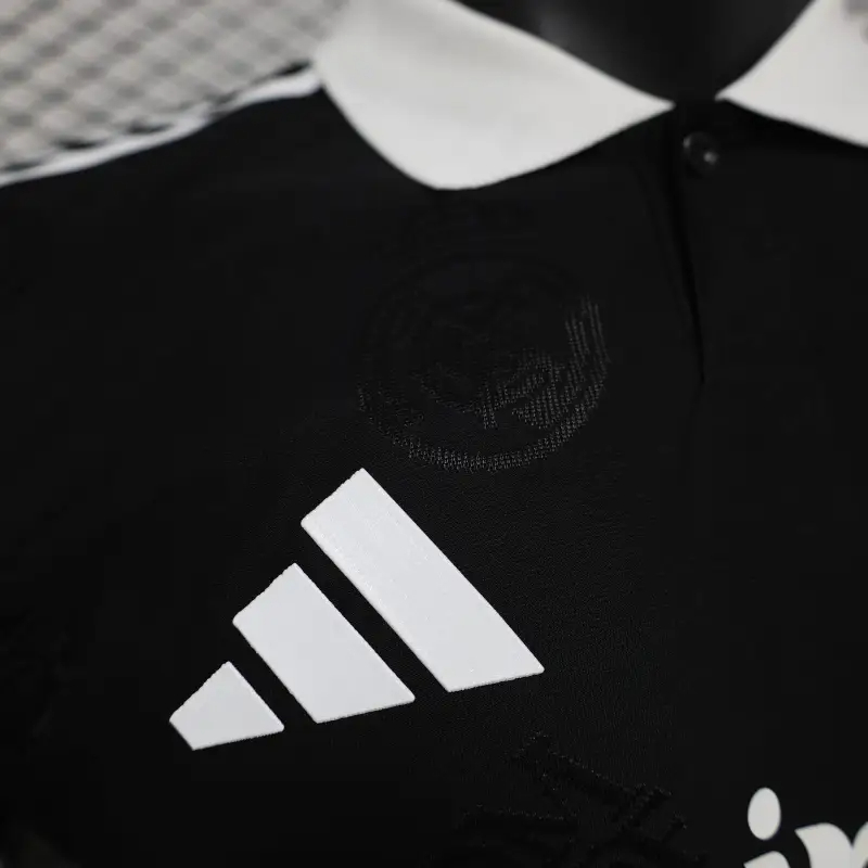 25-26 Real Madrid Polo Shirt Black soccer jersey-Player Version: Ajax 24-25 Home Stadium Jersey - Fans Version mysite: Adidas luxuryfootballshirts.com: https://www.luxuryfootballshirts.com/