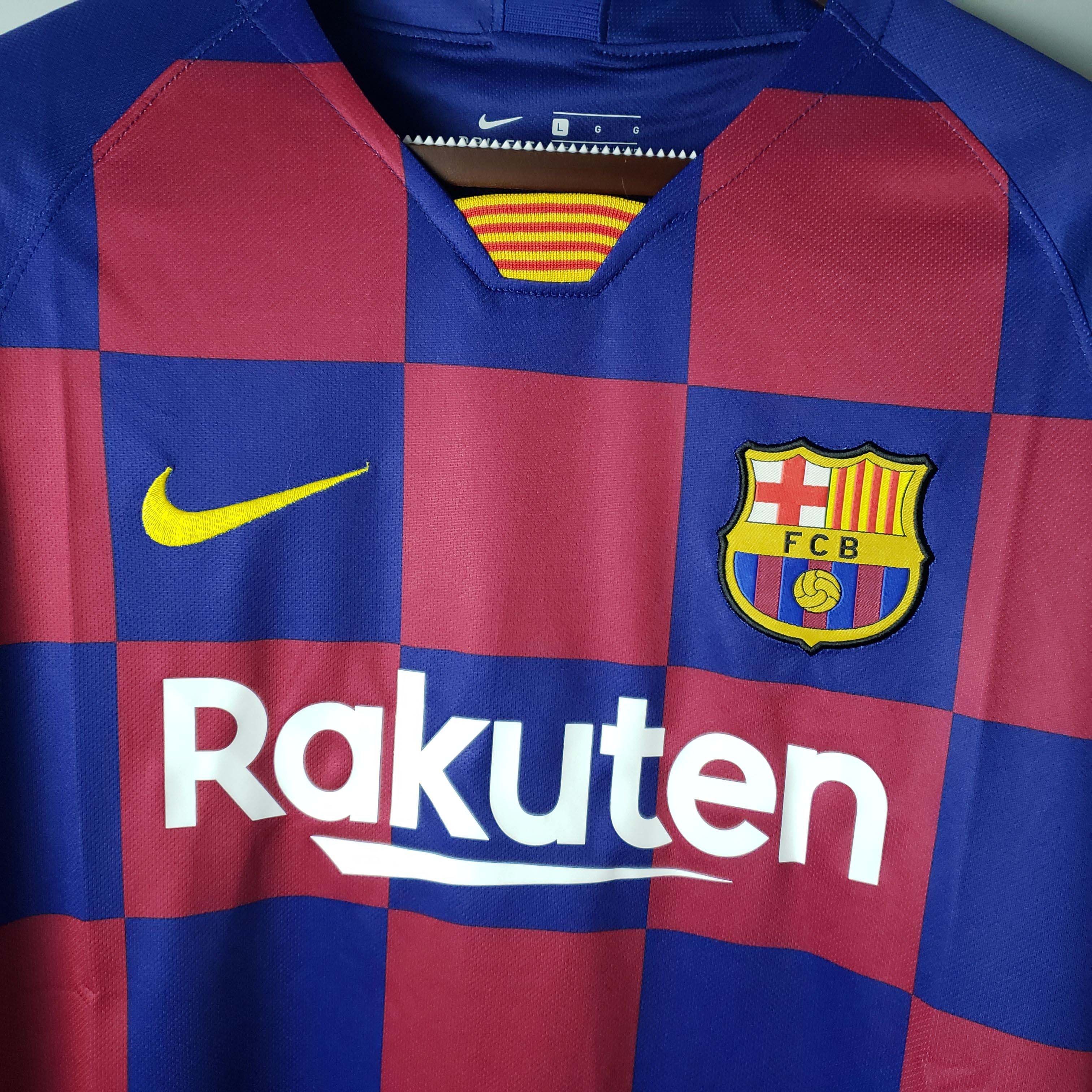 2019/2020 Retro Barcelona Home Football Shirt 1:1 Thai Quality:football jersey mysite: unitedjerseyfootball 邓江浪:football
