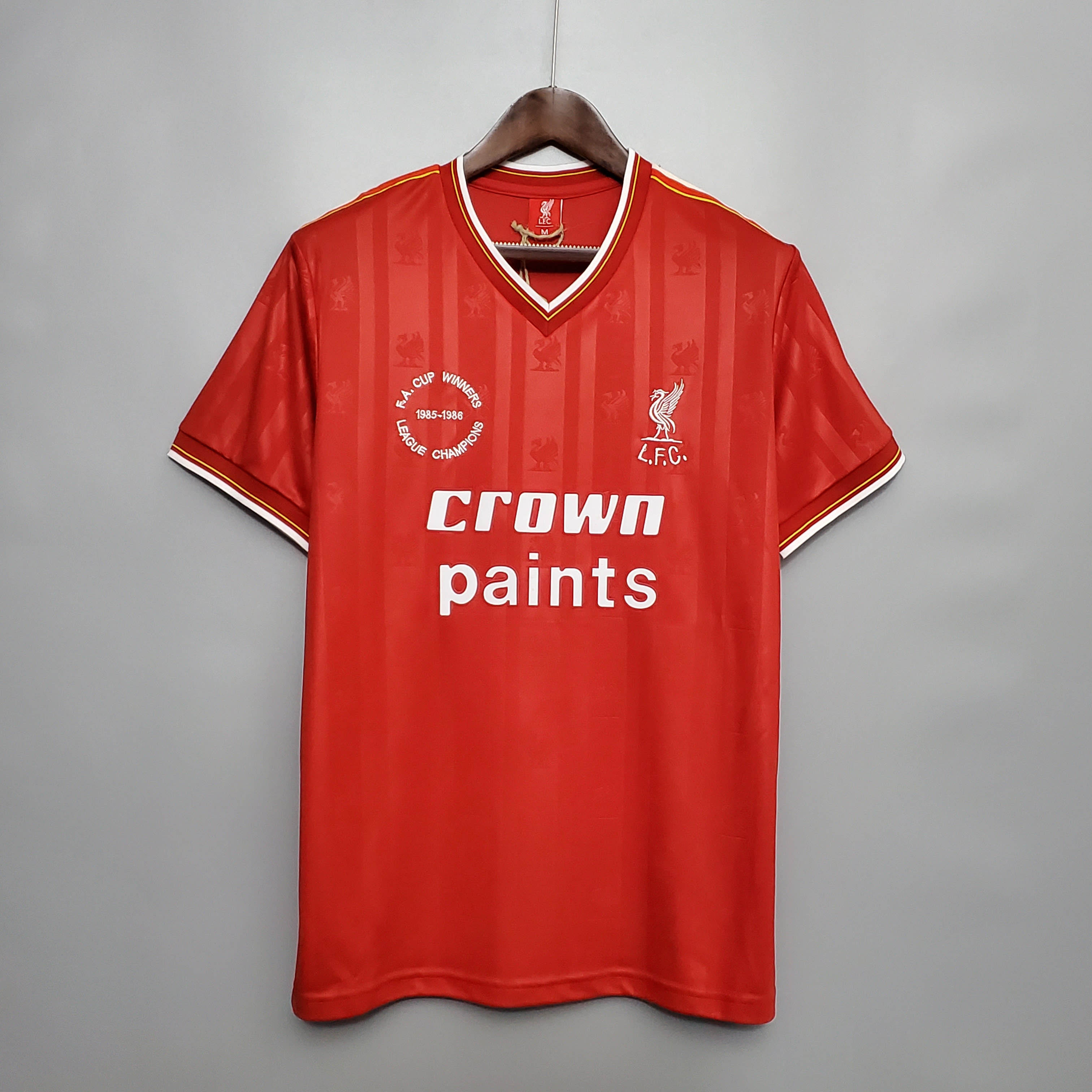 1985/1986 Retro Liverpool Home Football Shirt-mysite Custom Football Kit- Nextkits