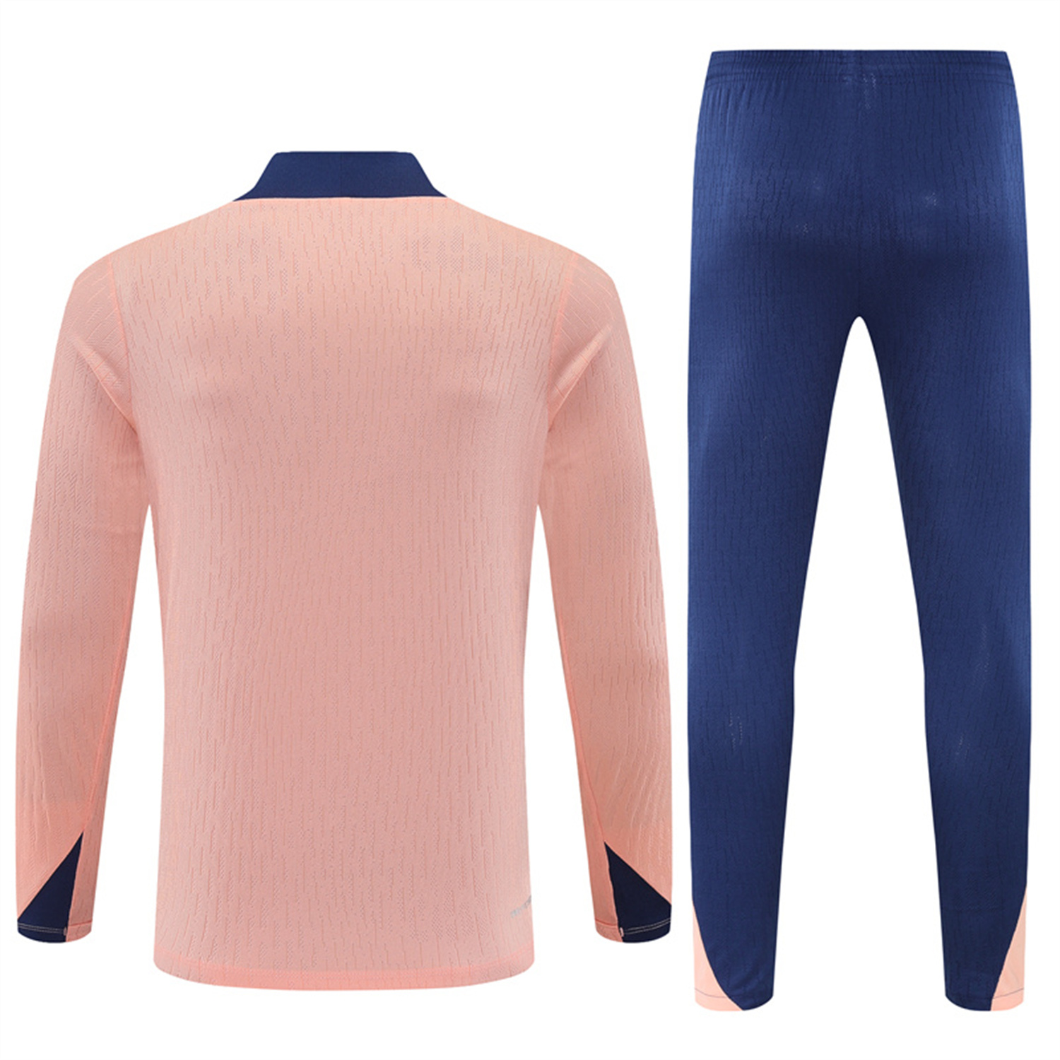 UltraTrikot-C.H.E.L.S.E.A 25-26 Kids Long Sleeve Training Set - Player Version - Pink Top and Blue Pants