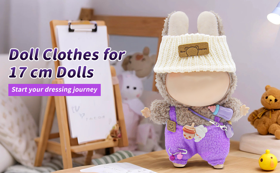 17cm doll clothes