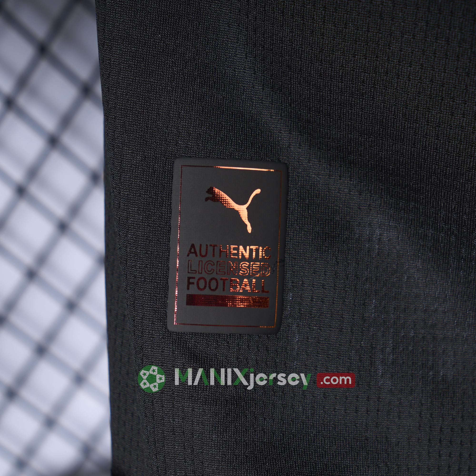 ManixJersey.com | Marseille 24-25 125th Anniversary Black Jersey - Player Version -Customize Name, Number and Patch | Worldwide Shipping