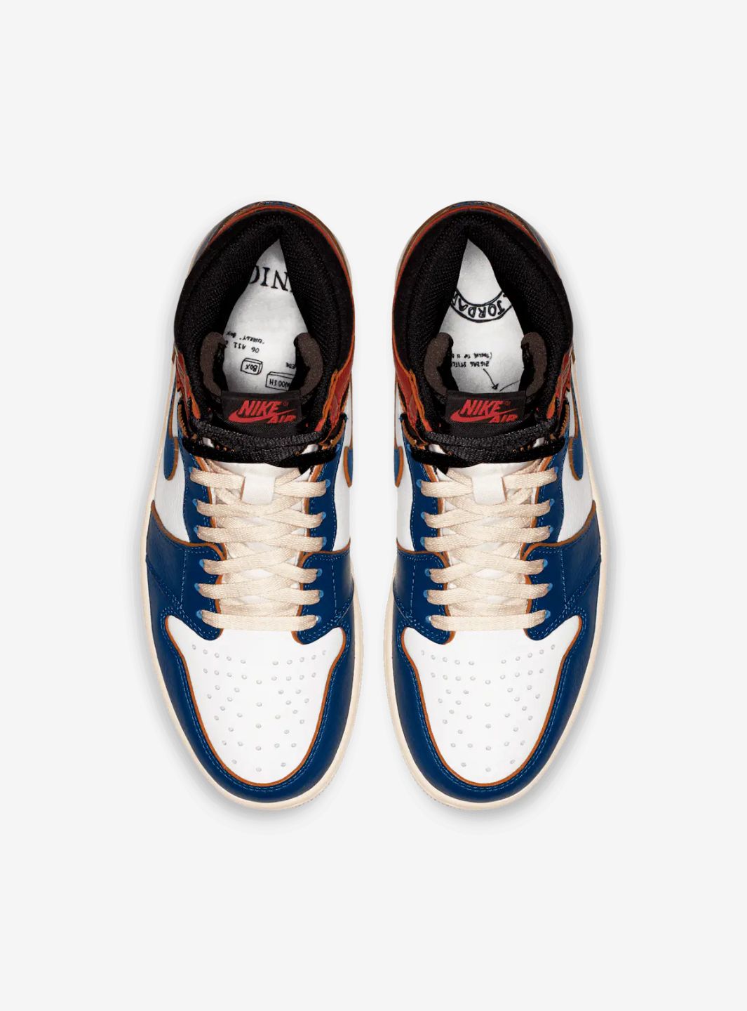 Air Jordan 1 Retro High Union Los Angeles Storm Blue、JORDAN、Cacoeks