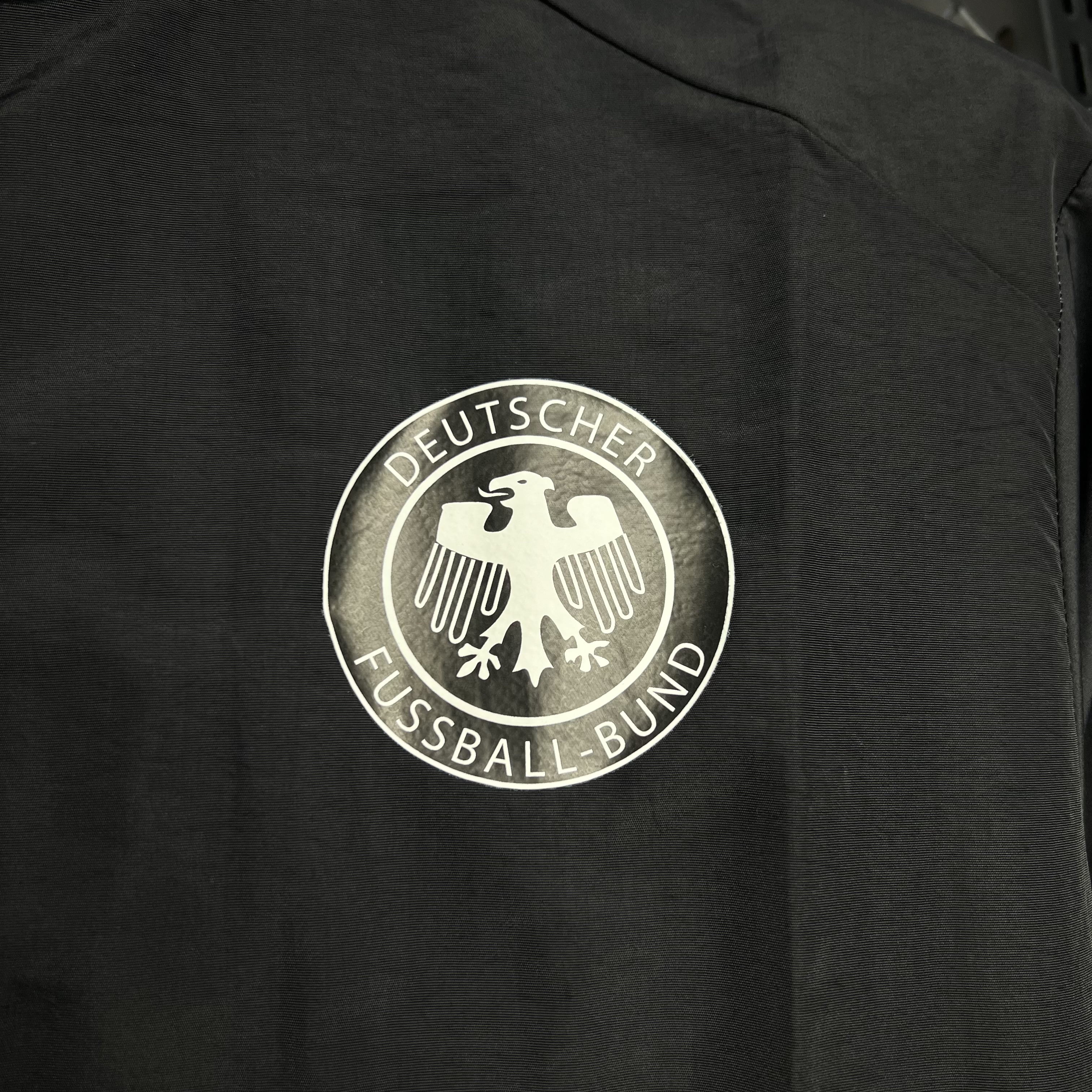 ManixJersey.com | Germany 2024 Black Windbreaker - Player Version -Customize Name, Number and Patch | Worldwide Shipping
