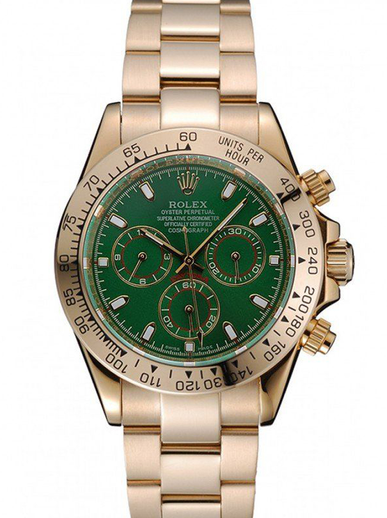 Replica Rolex Daytona 39mm Green Dial 1454244-fasswatch