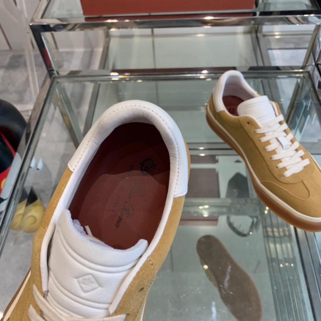 LP TENNIS WALK SNEAKERS CAMEL SUEDE、mysite、Cacoeks