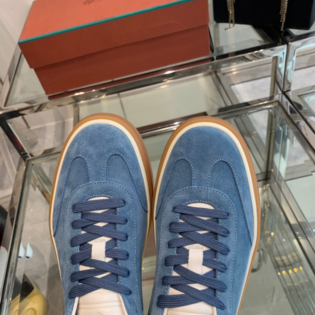 LP TENNIS WALK SNEAKERS AEGEAN SUEDE、mysite、Cacoeks