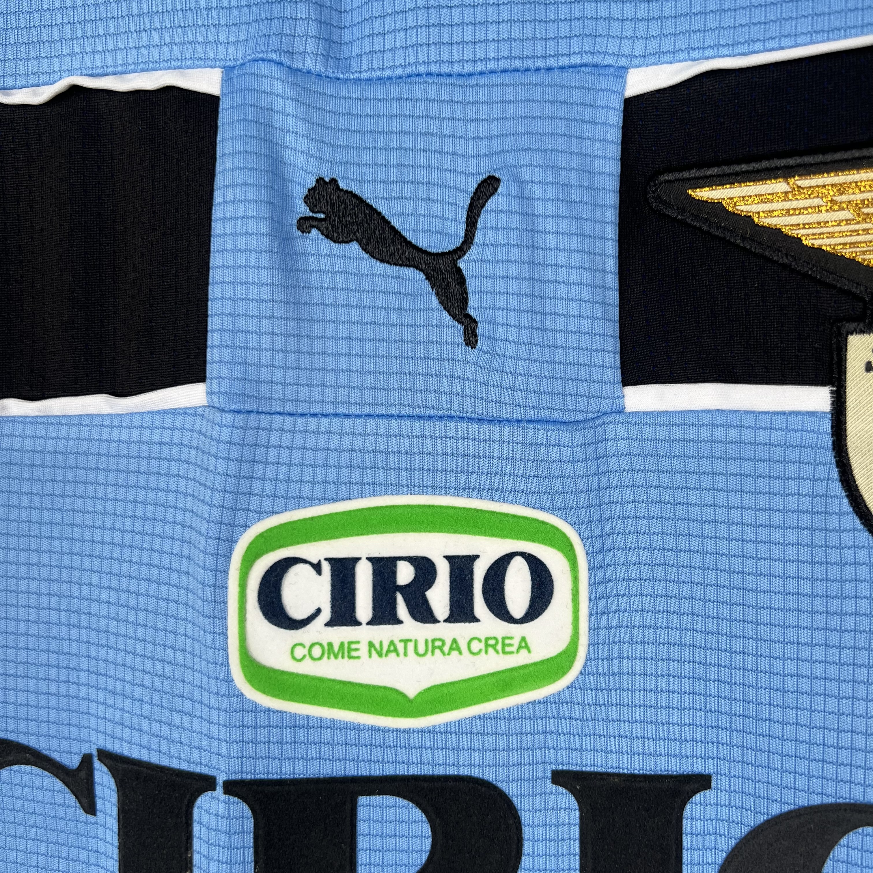 Higojerseys-Retro Lazio 1998-00 Home Stadium Long Sleeve Jersey