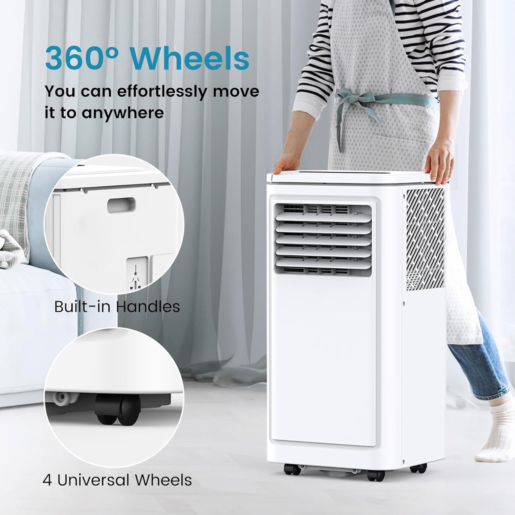 8000 BTU 便携式空调