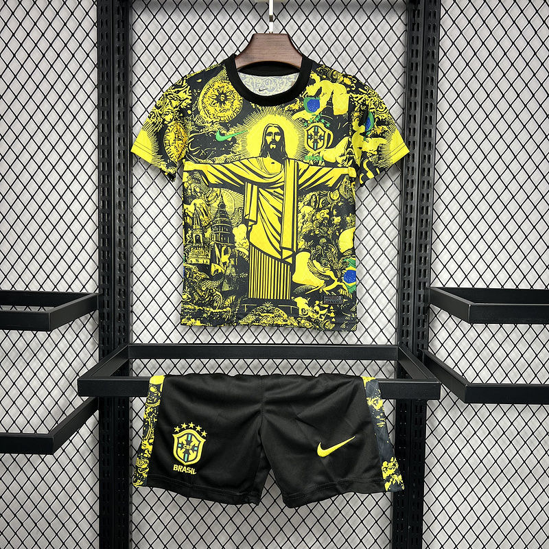 24-25 Brazil Christ the Redeemer Special Kids Kit soccer Jersey- Fan Version: Ajax 24-25 Home Stadium Jersey - Fans Version mysite: Adidas luxuryfootballshirts.com: https://www.luxuryfootballshirts.com/