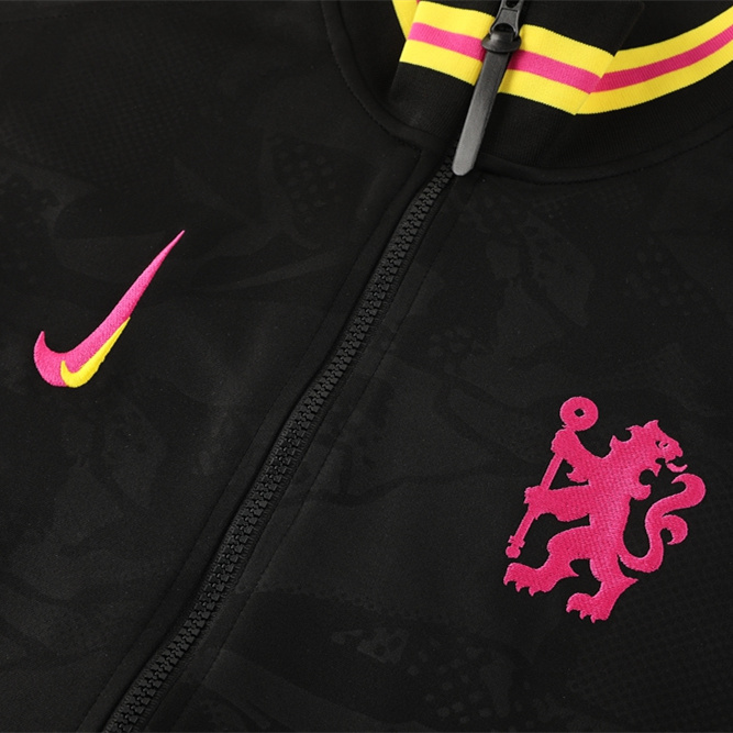 Higojerseys-C.H.E.L.S.E.A 24-25 Jacket Training Tracksuit - Black