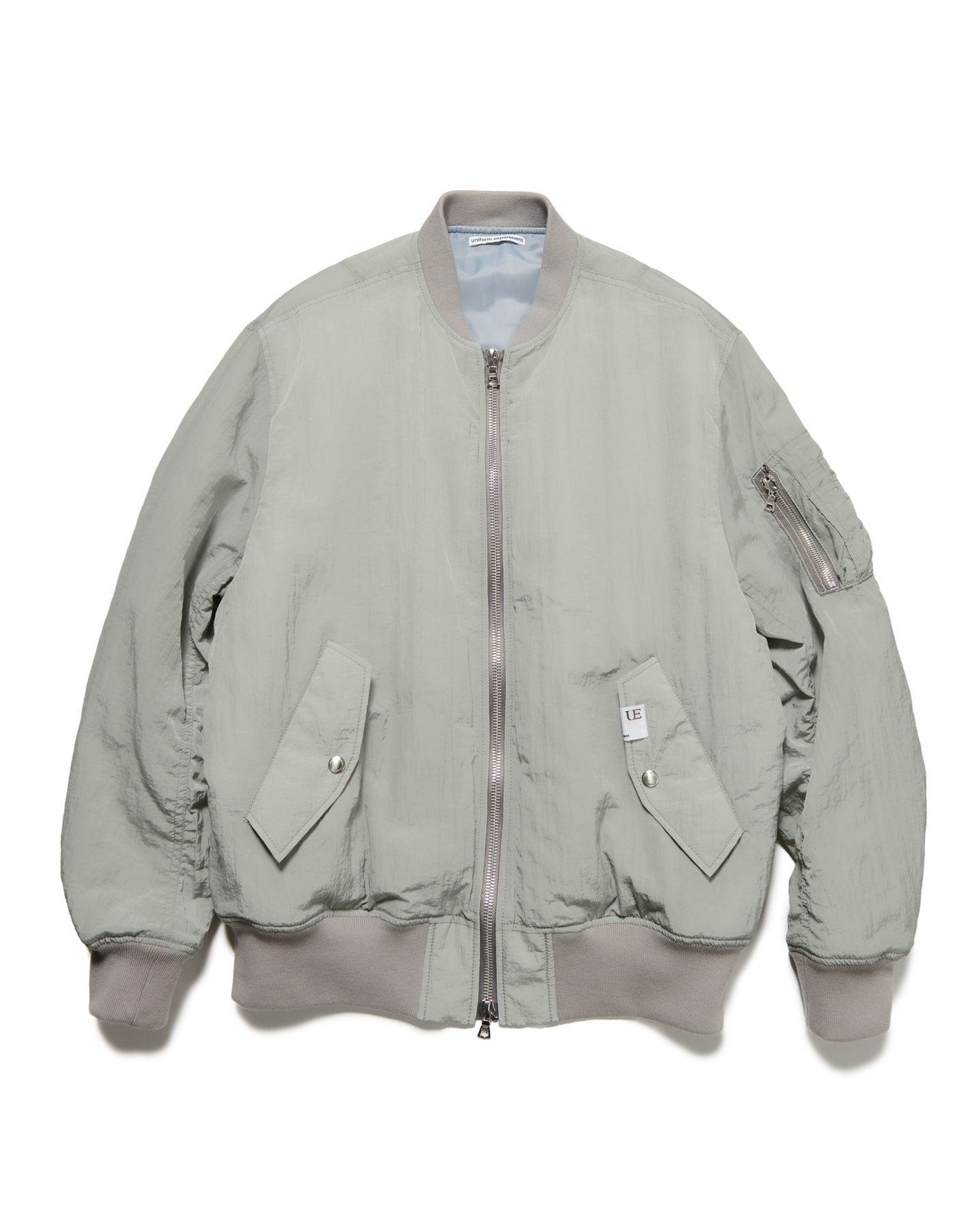 uniform experiment 25S/S CRYSTAL NYLON FLIGHT JACKET  UE-250020 