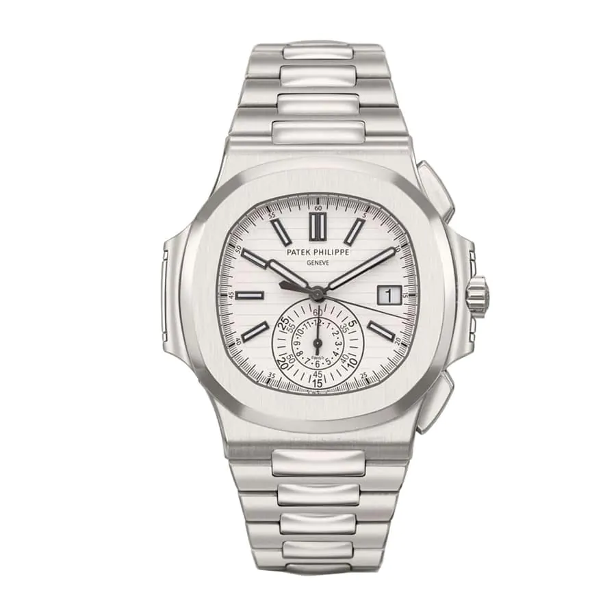 Patek Philippe Nautilus White Gold 5980/1A-019 Replica-fasswatch
