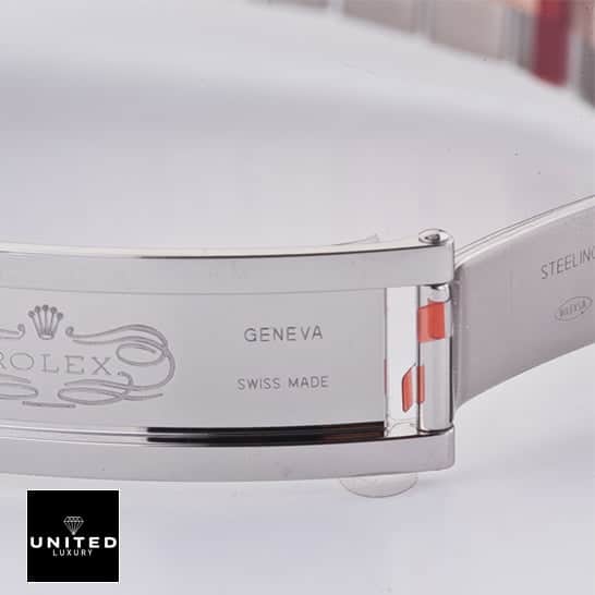 Rolex Datejust 36 116231 Replica Open Fold Clasp on the table