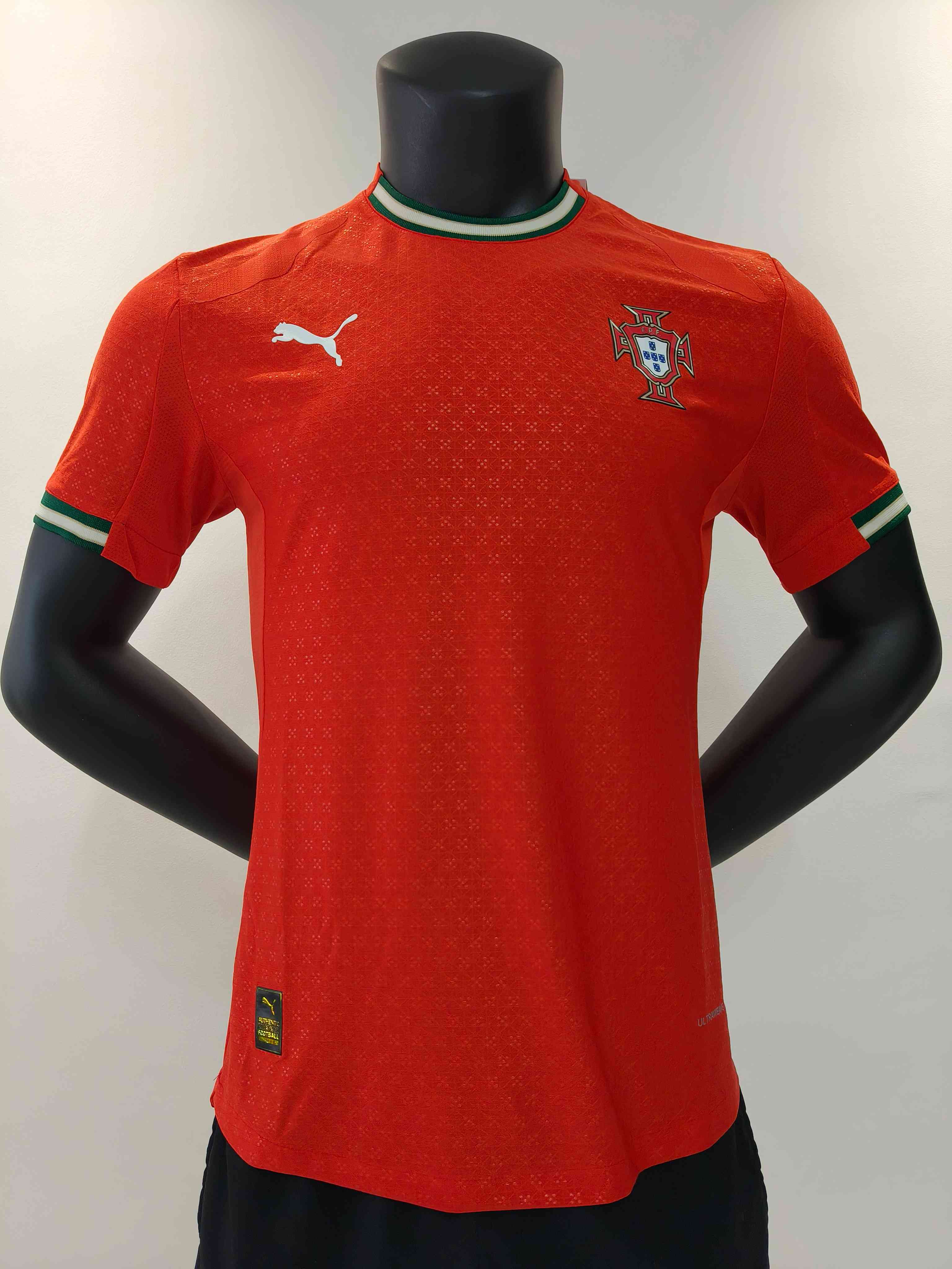24/25 Player Version Portugal Home Football Shirt-mysite Custom Football Kit- Nextkits
